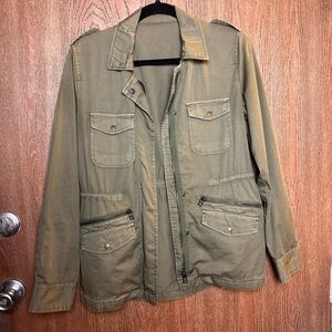 NWT Velvet by Graham & Spencer Utility Jacket XS – Olive/Army Green